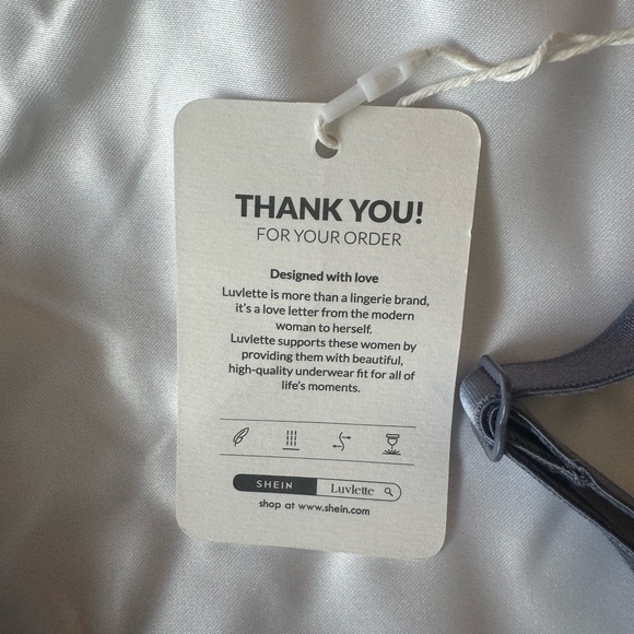 Sheer Gray blue Bra - Picture 2 of 7